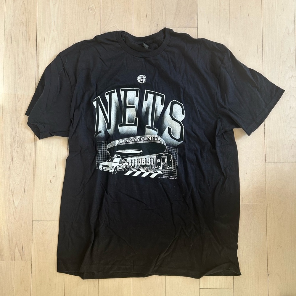 Brooklyn Nets tshirt-short run/NBA